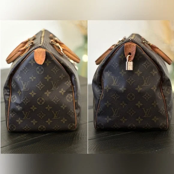 ❌SOLD❌ 🎉HP🎉💎 Louis Vuitton Speedy 35 Monogram - Picture 3 of 14